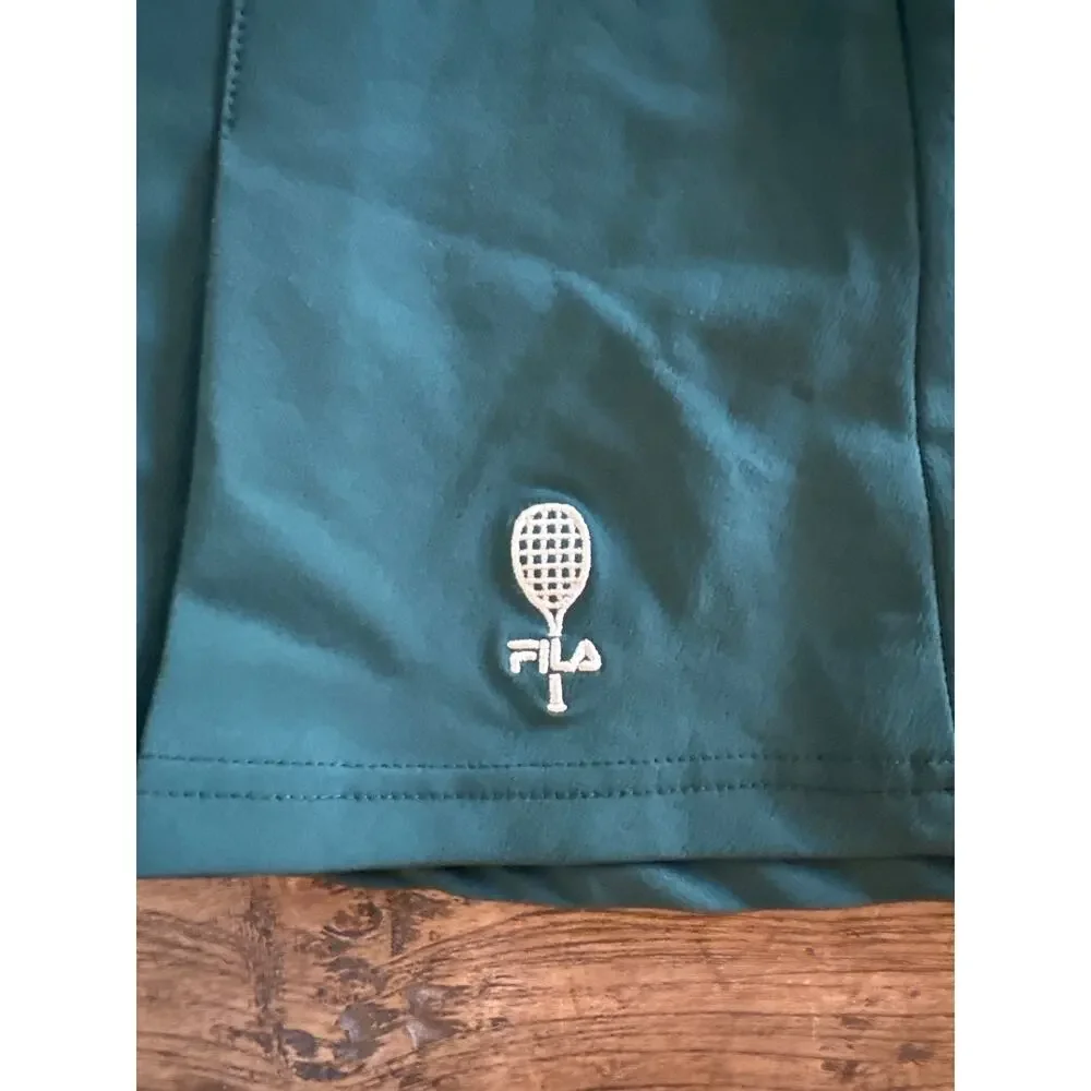 Vintage Fila green pleated tennis skirt  Small
